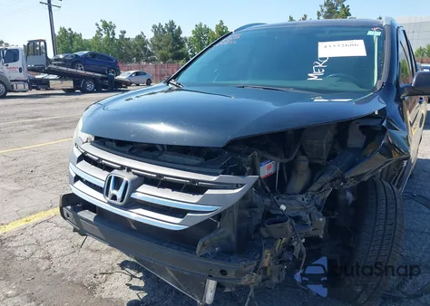 2013 Honda Cr-V Ex-L z USA, uszkodzony, nr VIN 2HKRM4H77DH676636